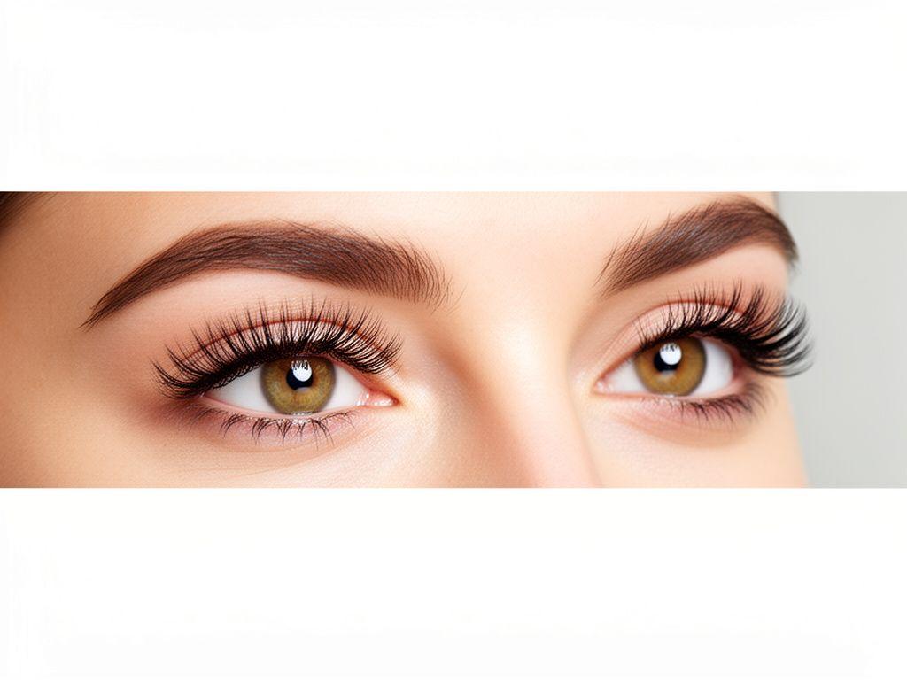 Vorher-Nachher-Wimpernverlängerung in Zürich mit natürlichem Ergebnis und deutlich geöffnetem Blick
