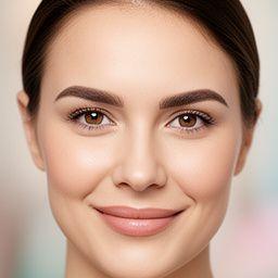 Luz Reali mit eleganter Brauenform und frischem Studio-Look